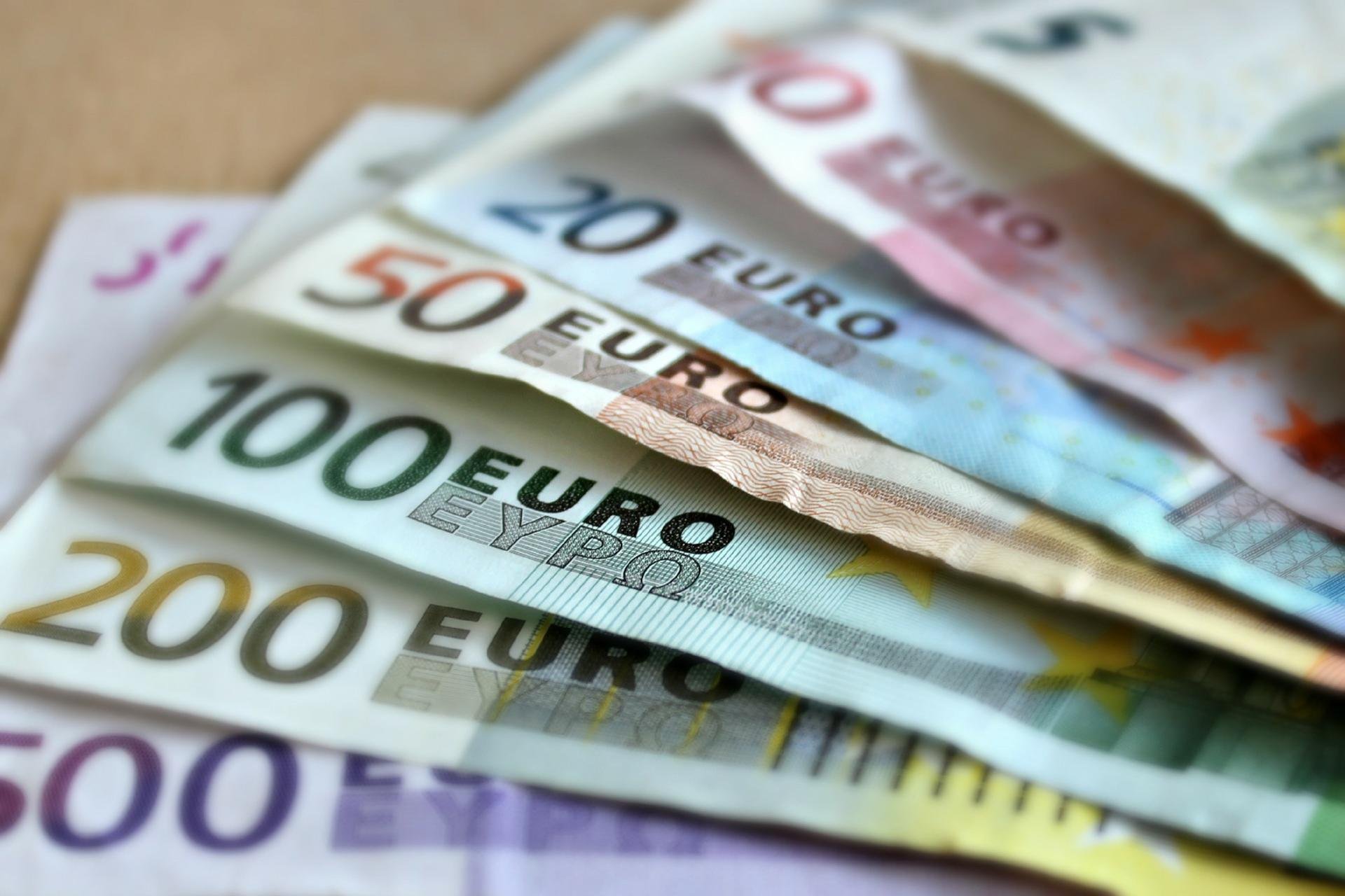 bankbiljetten, euro's 